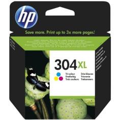 HP 304XL Cartouche d'encre trois couleurs authentique (N9K07AE) pour HP DeskJet 2620/2630/3720/3730 HP 304XL Cartouche d'encre trois couleurs authentique (N9K07AE) pour HP DeskJet 2620/2630/3720/3730