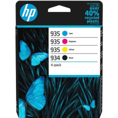 HP 934/935 Pack de 4 cartouches d'encre noire HP 934/935 Pack de 4 cartouches d'encre noire