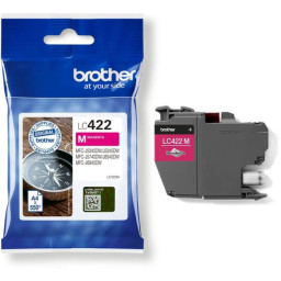 Cartouche LC422M - BROTHER - Magenta - 550 p - Pour Business Smart MFC-J5340DW