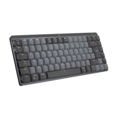 Logitech - Clavier Sans Fil- MX Mini - Mécanique - Rétroéclairé Performant - Touches