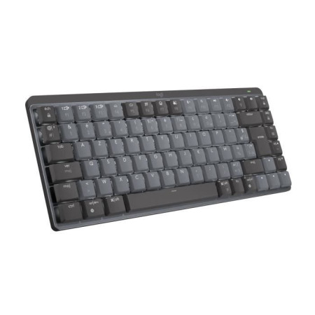 Logitech - Clavier Sans Fil- MX Mini - Mécanique - Rétroéclairé Performant - Touches