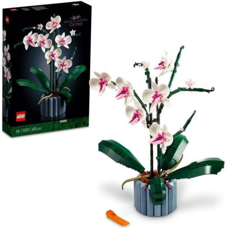 LEGO Icons 10311 L'Orchidée Plantes de Fleurs Artificielles d'Intérieur