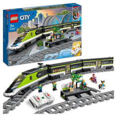 LEGO City Le Train de Voyageurs Express - Jouet de Train Télécommandé - Phares Foncti LEGO City Le Train de Voyageurs Express - Jouet de Train Télécommandé - Phares Foncti