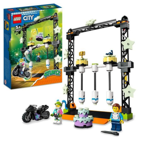 LEGO 60341 City Stuntz Le Défi de Cascade : Les Balanciers