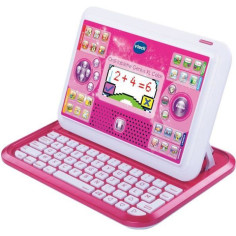 Ordi-Tablette Enfant VTECH Genius XL Color Rose - 2 en 1 avec écran couleur - Mixte - Ordi-Tablette Enfant VTECH Genius XL Color Rose - 2 en 1 avec écran couleur - Mixte -
