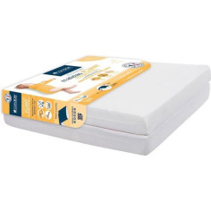 Matelas Bébé Pliant 2 Parties 60x120x7cm Essentiel Fabriqué En France - Garantie 5 ans