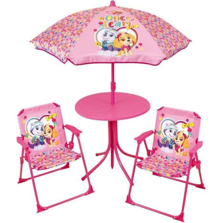 FUN HOUSE PAT'PATROUILLE Salon de jardin - 1 table 46xø46 cm