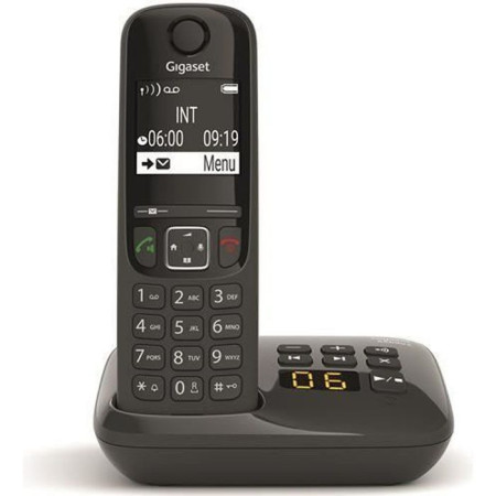GIGASET Téléphone Fixe AS690 A Noir