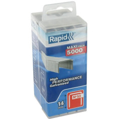 RAPID 5000 agrafes n°53 Rapid Agraf 14mm RAPID 5000 agrafes n°53 Rapid Agraf 14mm