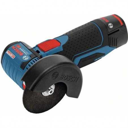 Meuleuse angulaire Bosch Professional GWS 12V-76 + 2 batteries 3,0Ah + L-BOXX 75mm de diametre - 06019F200B