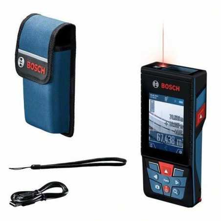 Télémetre laser Bosch Professional GLM 150-27 C (Bluetooth, portée: 0,08 – 150,00 m câble micro USB, housse) - 0601072Z00