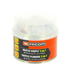 FACOM Mastic polyester souple 2en1 - Avec durcisseur - 500 g FACOM Mastic polyester souple 2en1 - Avec durcisseur - 500 g