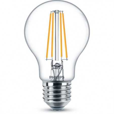 PHILIPS LED Classic 60W Standard E27 Blanc Chaud Non Dimmable Lot de 2