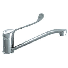 ROUSSEAU Robinet mitigeur de cuisine Edinburgh PMR - Sans douchette - Chromé ROUSSEAU Robinet mitigeur de cuisine Edinburgh PMR - Sans douchette - Chromé
