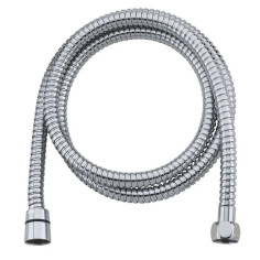 Flexible de douche ROUSSEAU - Inox chromé double agrafage - 2 Flexible de douche ROUSSEAU - Inox chromé double agrafage - 2