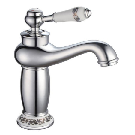 Mitigeur lavabo ROUSSEAU MARPLE chromé - Cartouche céramique Ø 3