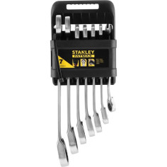 Clé mixte a cliquet réversible de 8 a 19 mm FATMAX STANLEY - FMMT82848-0 - Jeu de 7 pieces Clé mixte a cliquet réversible de 8 a 19 mm FATMAX STANLEY - FMMT82848-0 - Jeu de 7 pieces