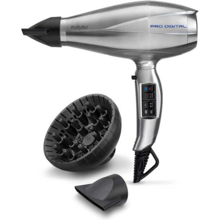 Seche-cheveux - BaByliss - 6000E Pro Digital 2200 - Technologie Ionique et Céramique