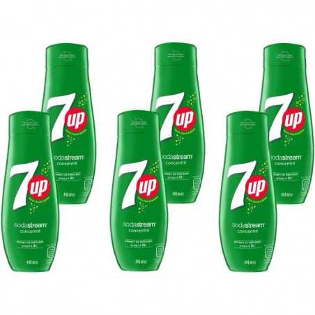 Sodastream - Lot de 6 concentrés 7UP - 440ml