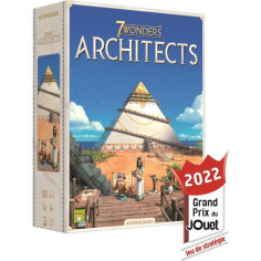 ASMODEE - 7 Wonders : Architects - Age: 8+ - Nombre de joueurs: 2-7 - Mixte - 25 minutes ASMODEE - 7 Wonders : Architects - Age: 8+ - Nombre de joueurs: 2-7 - Mixte - 25 minutes