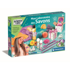 Jeu de création de savons - CLEMENTONI - Mon laboratoire des savons - Pour enfants a partir de 8 ans Jeu de création de savons - CLEMENTONI - Mon laboratoire des savons - Pour enfants a partir de 8 ans