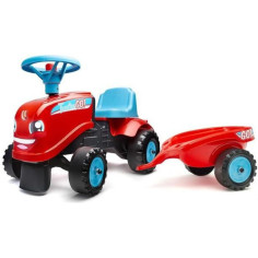 Porteur avec remorque - FALK - Tractor Go! - Des 12 mois - 100% Fabriqué en France -