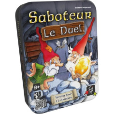 Jeu de plateau - GIGAMIC - Saboteur : Le Duel - Stratégie et coups fourrés Jeu de plateau - GIGAMIC - Saboteur : Le Duel - Stratégie et coups fourrés