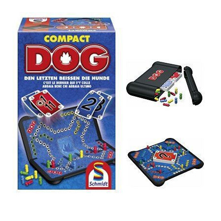 DOG Compact - Jeux de Société - SCHMIDT SPIELE - Profitez du jeu DOG dans une version