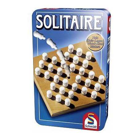 Solitaire - Jeux de Société - SCHMIDT SPIELE - Testez votre patience et votre stratégie avec ce jeu de solitaire !