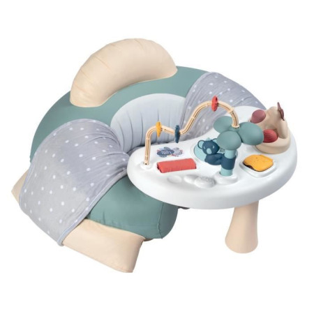 Little Smoby Cosy Seat - 1 siege bébé avec housse tissu + tablette d'éveil - des 6 mois