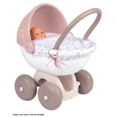 SMOBY - Baby Nurse Grand Landau calin pour poupon jusqu'a 42cm (non inclus)