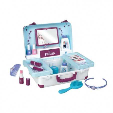 FROZEN Valise beauté - Reine des Neiges - Coiffure, onglerie, maquillage - des 3 ans