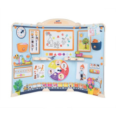 Smoby School - Salle de classe Smoby -Triptyque avec tubes en métal et 4 pieds - des 3 ans Smoby School - Salle de classe Smoby -Triptyque avec tubes en métal et 4 pieds - des 3 ans
