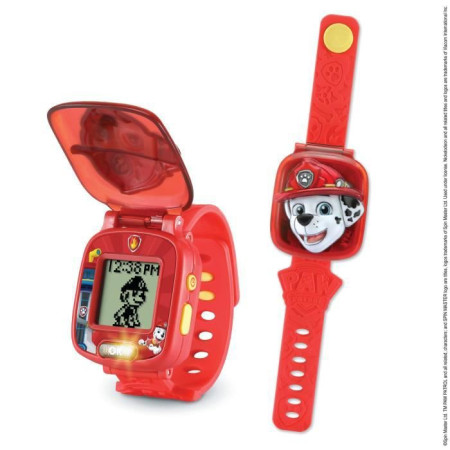 Montre-Jeu Interactive VTECH Pat Patrouille Marcus - Rouge - Pour Enfant a partir de 3 ans