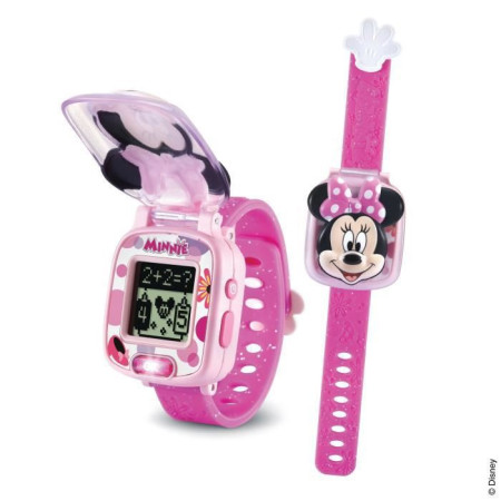 Montre-Jeu Interactive de Minnie - VTECH - Rose - Pour Enfant de 3 Ans et Plus