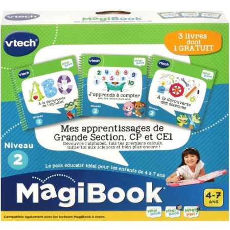Livre Interactif Magibook - VTECH - Mes Apprentissages de Grande Section