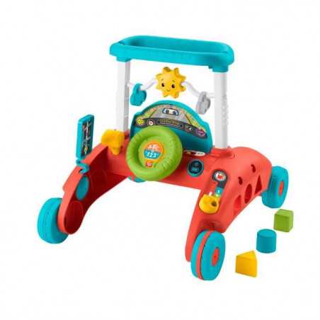 Fisher-Price-Trotteur a 2&nbsp;côtés Rythme Stable et Régulier HJP43