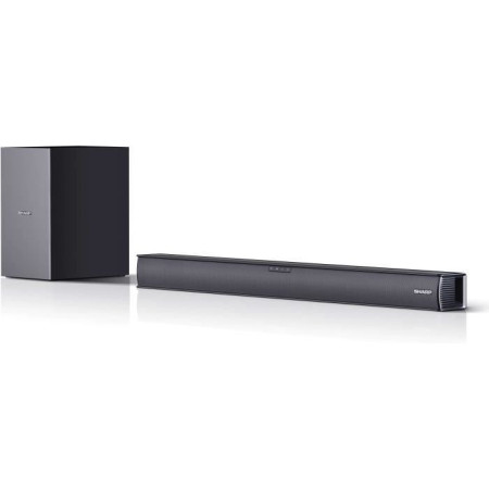 SHARP Barre de son 2.1 + Caisson Basse sans fil-160W-Bluetooth-HDMI