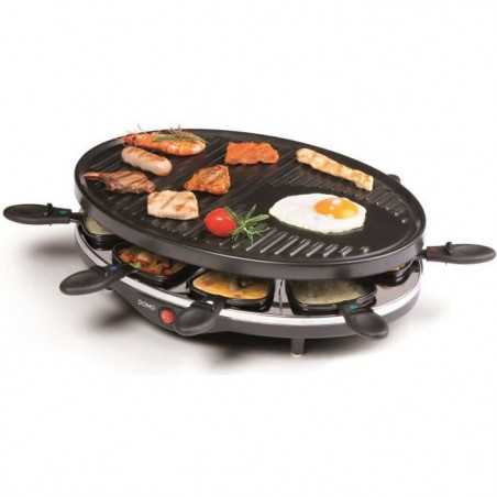 Appareil a raclette DOMO - DO9038G - Jusqu'a 8 personnes - Revetement antiadhésif