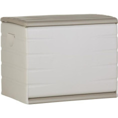 PLASTIKEN Coffre 260L Intérieur/Extérieur Fonctionnel et Esthétique Cadenassable avec PLASTIKEN Coffre 260L Intérieur/Extérieur Fonctionnel et Esthétique Cadenassable avec