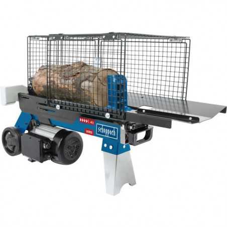 Fendeur de bûches électrique horizontal HL460 - 4T 1500W SCHEPPACH - Noir et bleu - 37 cm Ø 25 cm
