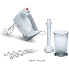 BOSCH MFQ3540 Batteur et mixeur plongeant - blanc BOSCH MFQ3540 Batteur et mixeur plongeant - blanc