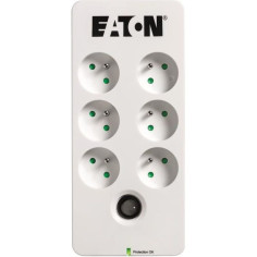 Multiprise/Parafoudre - EATON Protection Box 6 FR - PB6F - 6 prises françaises - Blanc & Noir Multiprise/Parafoudre - EATON Protection Box 6 FR - PB6F - 6 prises françaises - Blanc & Noir
