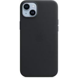 Coque et étui téléphone mobile Apple Coque en cuir avec MagSafe pour iPhone 14 Plus - Minuit