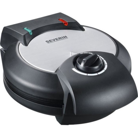 SEVERIN WA2103 Gaufrier peu encombrant 5 parts - forme de coeur originale - thermosta