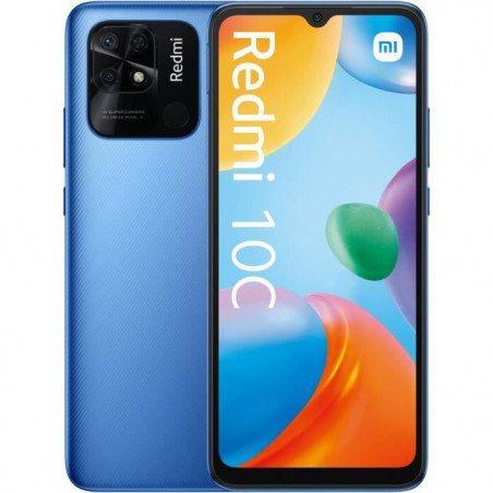 XIAOMI Redmi 10C 64Go 4G Bleu Océan