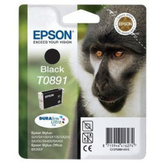 EPSON Cartouche d'encre T0891 Noir - Singe (C13T08914011) EPSON Cartouche d'encre T0891 Noir - Singe (C13T08914011)