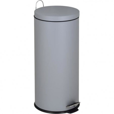 Poubelle de Cuisine a Pédale - URBAN - 30L - Acier Gris - Kitchen Move