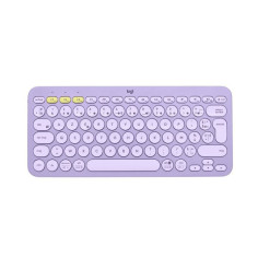 Logitech - Clavier sans fil K380 - Lavender Lemonade Logitech - Clavier sans fil K380 - Lavender Lemonade