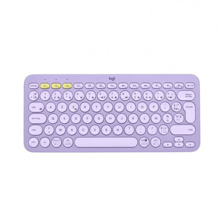 Logitech - Clavier sans fil K380 - Lavender Lemonade